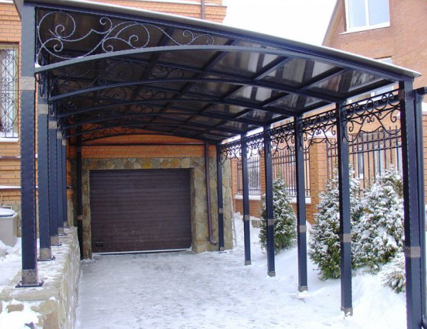 Кованные навесы