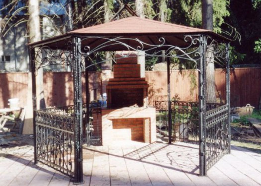 Кованные беседки