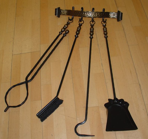 Кованные каминные принадлежности