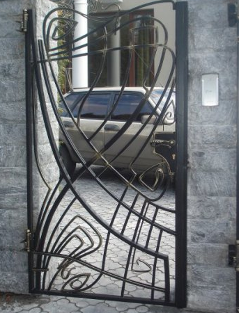 Кованные калитки